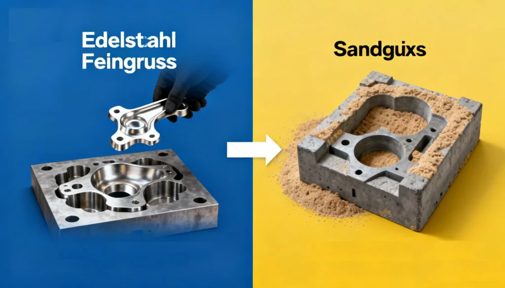Was ist Edelstahl Feinguss